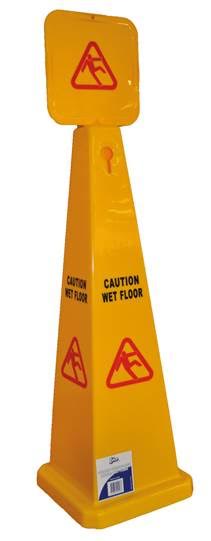 (image for) Tall Safety Sign-Extra Tall Warning Sign-Wet Floor